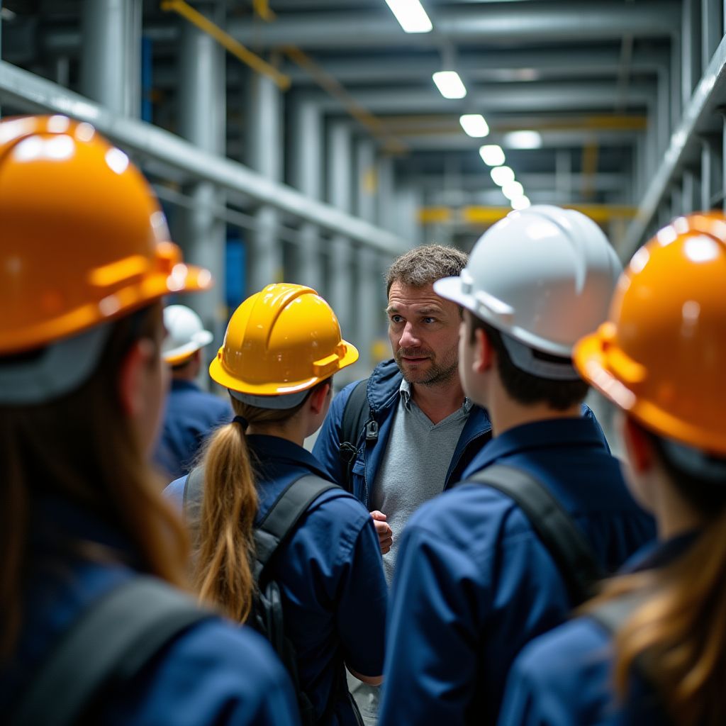 Visita técnica a instalaciones petroleras